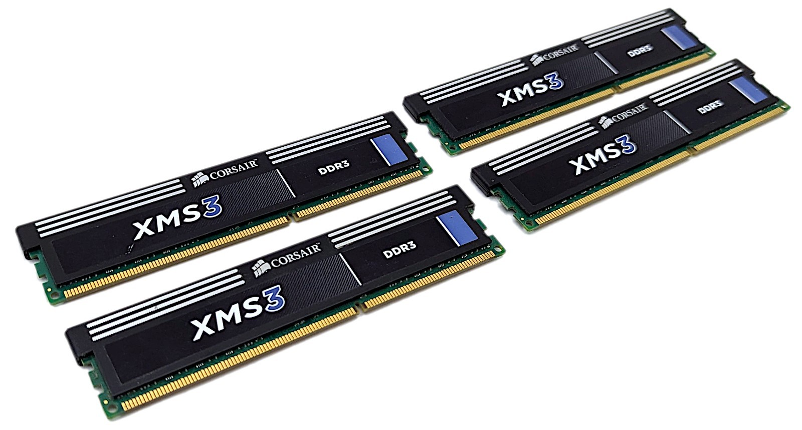 Corsair XMS3 16GB Kit (4x4GB) PC3-10600 DDR3-1333 MHz RAM DIMM CMX16GX3M4A1333C9