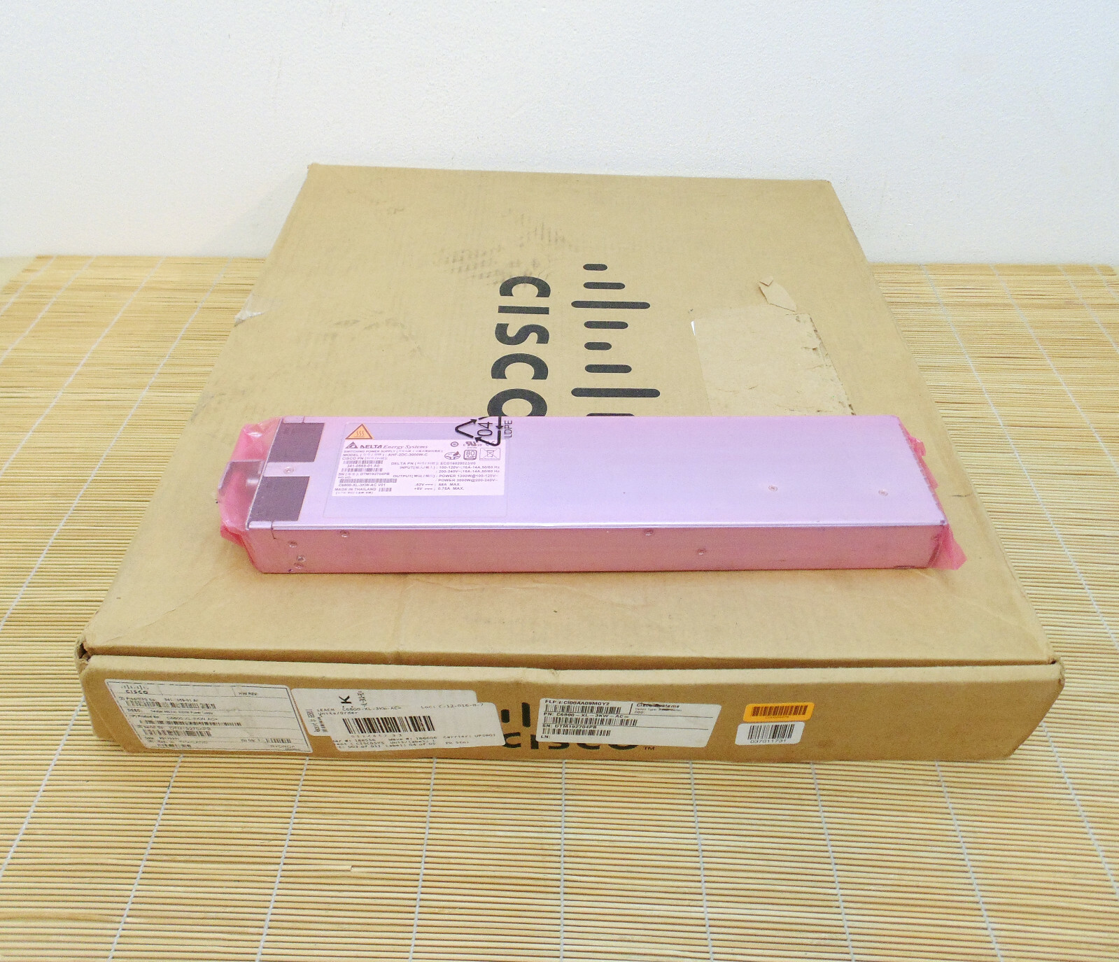New Cisco C6800-XL-3KW-AC Catalyst 6807-XL 3000W AC Power Supply New Open Box