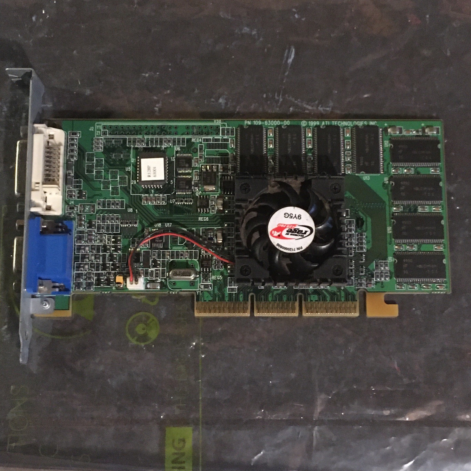 ATI Technologies ATI 109-63000-00 Graphics Card PowerMac G4 VGA DVI