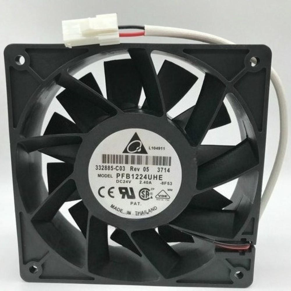 1pcs Delta PFB1224UHE 24V 2.40A high air volume inverter cooling fan 12CM 12038