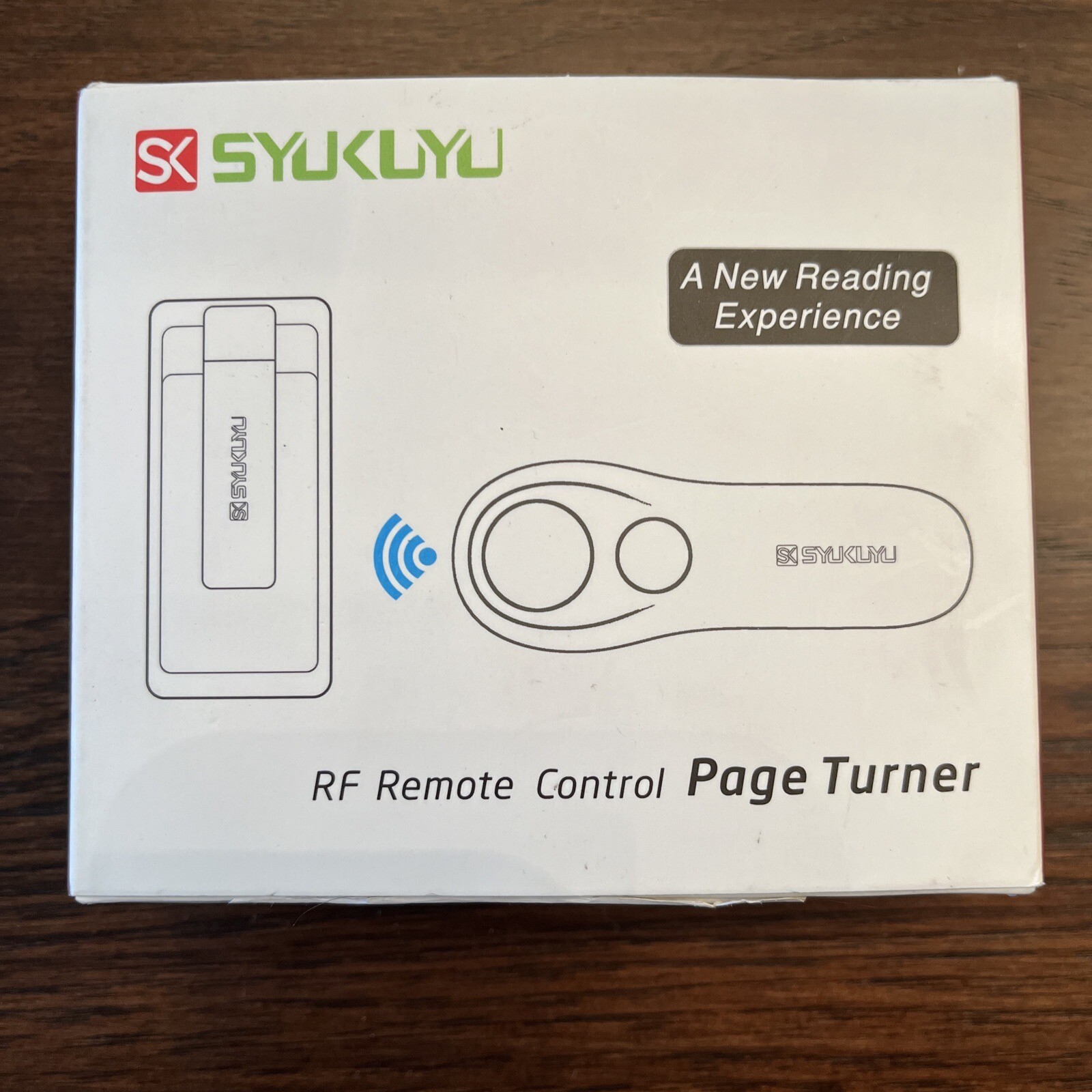 Syukuyu RF Remote Control Page Turner for Kindle / iPhone / iPad /Android