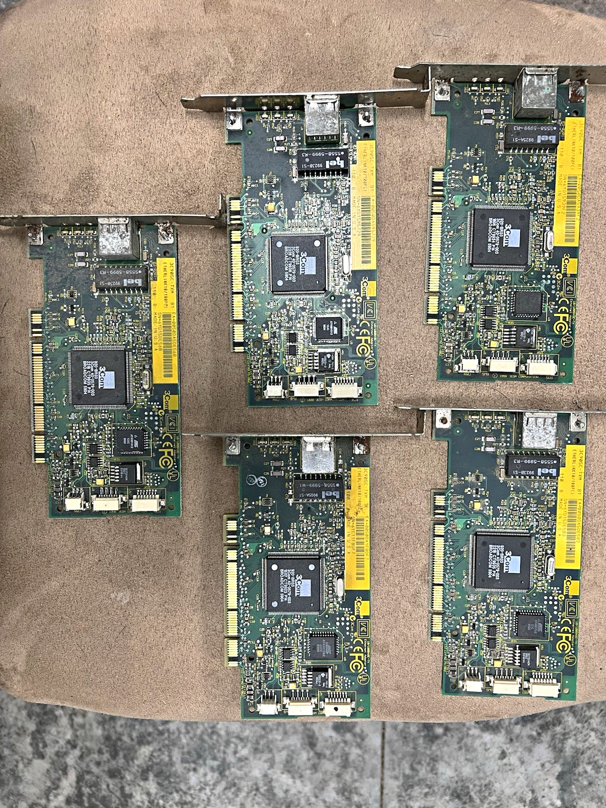3Com 3C905C-TXM B1 EtherLink 10/100 PCI Ethernet LAN NIC Card RJ45 Vintage