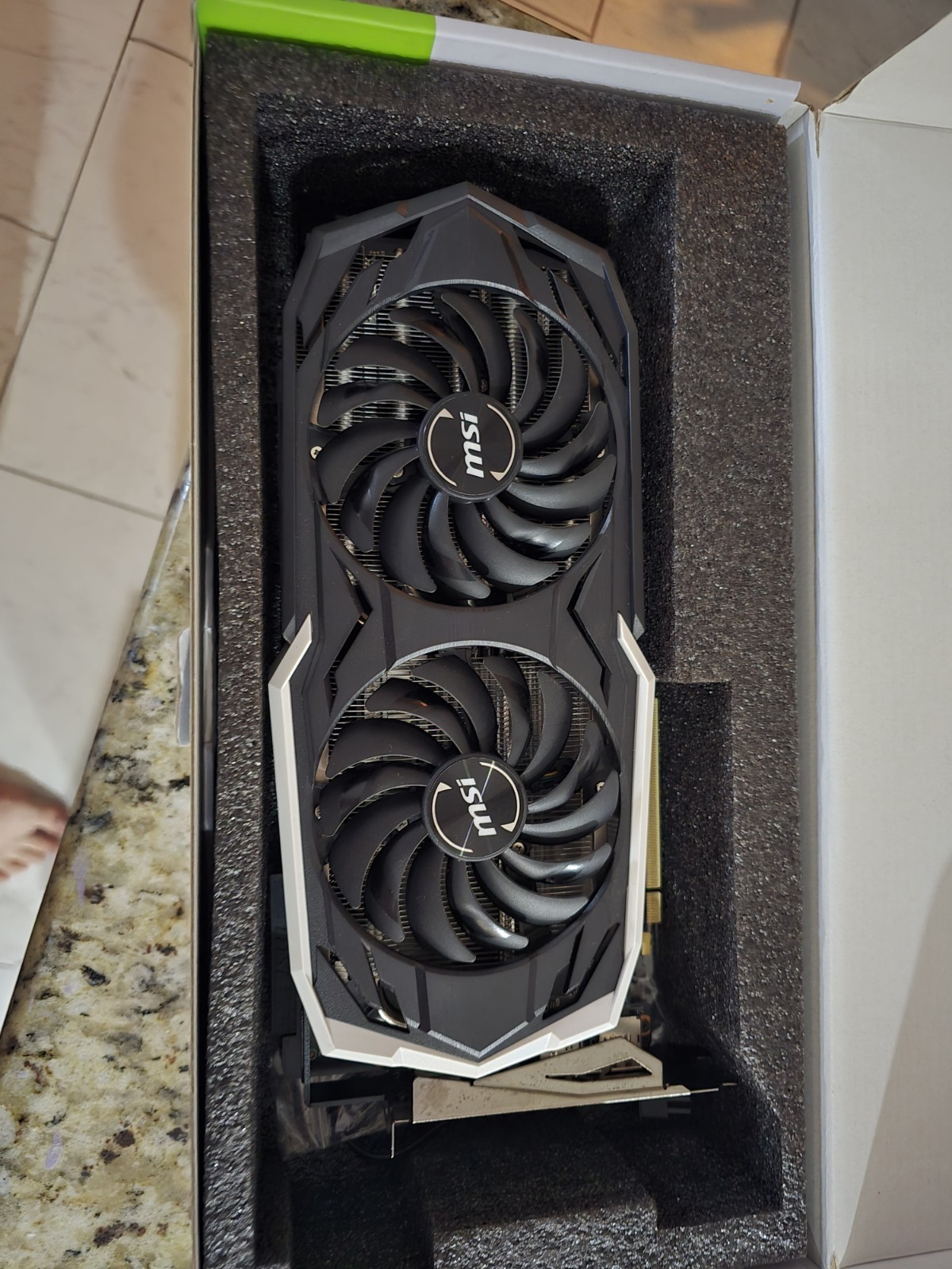 MSI NVIDIA GeForce RTX 2070 Armor OC 8GB GDDR6 Graphics Card
