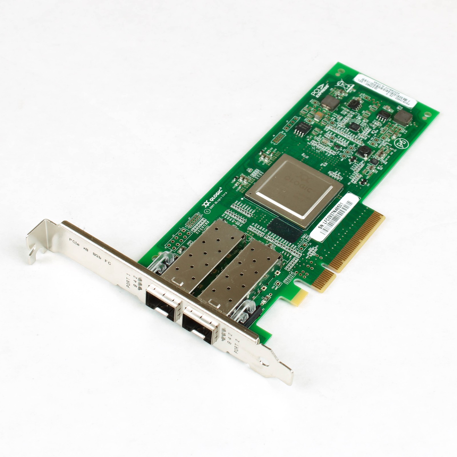 Dell QLogic QLE2562 2-Port 8GB Fiber Channel HBAX2810403-25 06T94G