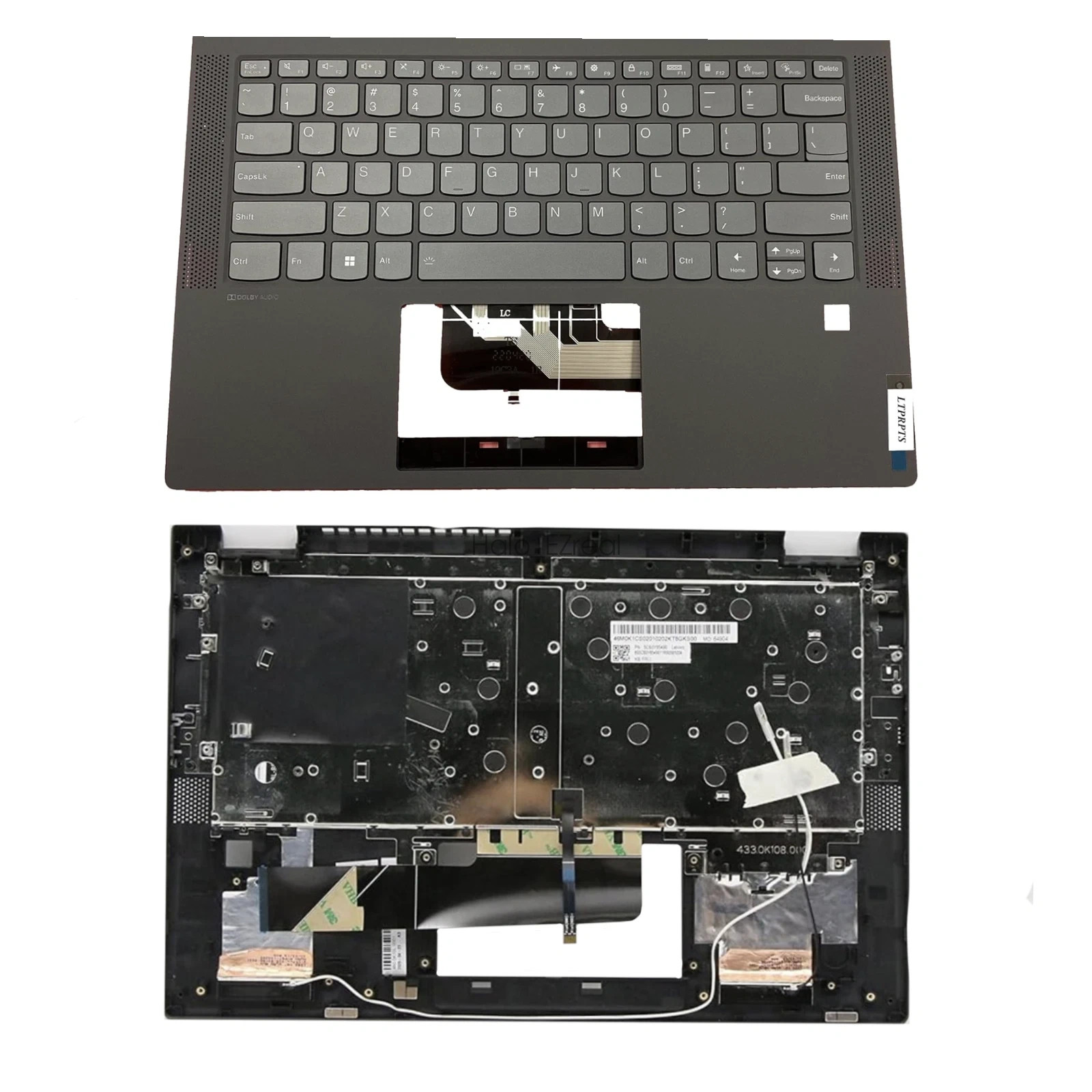 US Palmrest Keyboard For Lenovo Flex 5-14IIL05 81X1 5-14ARE05 5-14ITL05 82HS