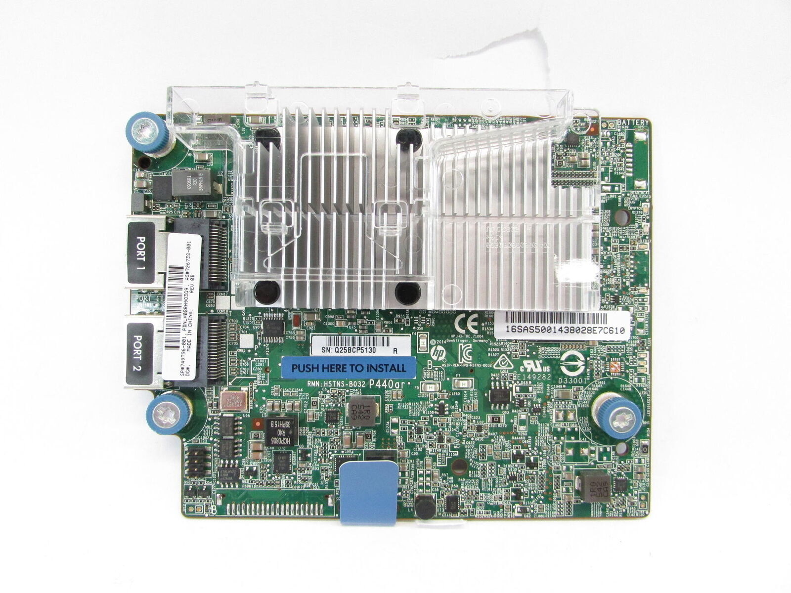 HP 726736-B21 749796-001 Smart Array 12GB P440ar/2GB SAS 2-Port Controller C5