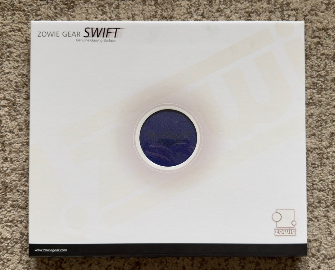 Zowie Gear Swift SpawN Esports Mousepad - Blue