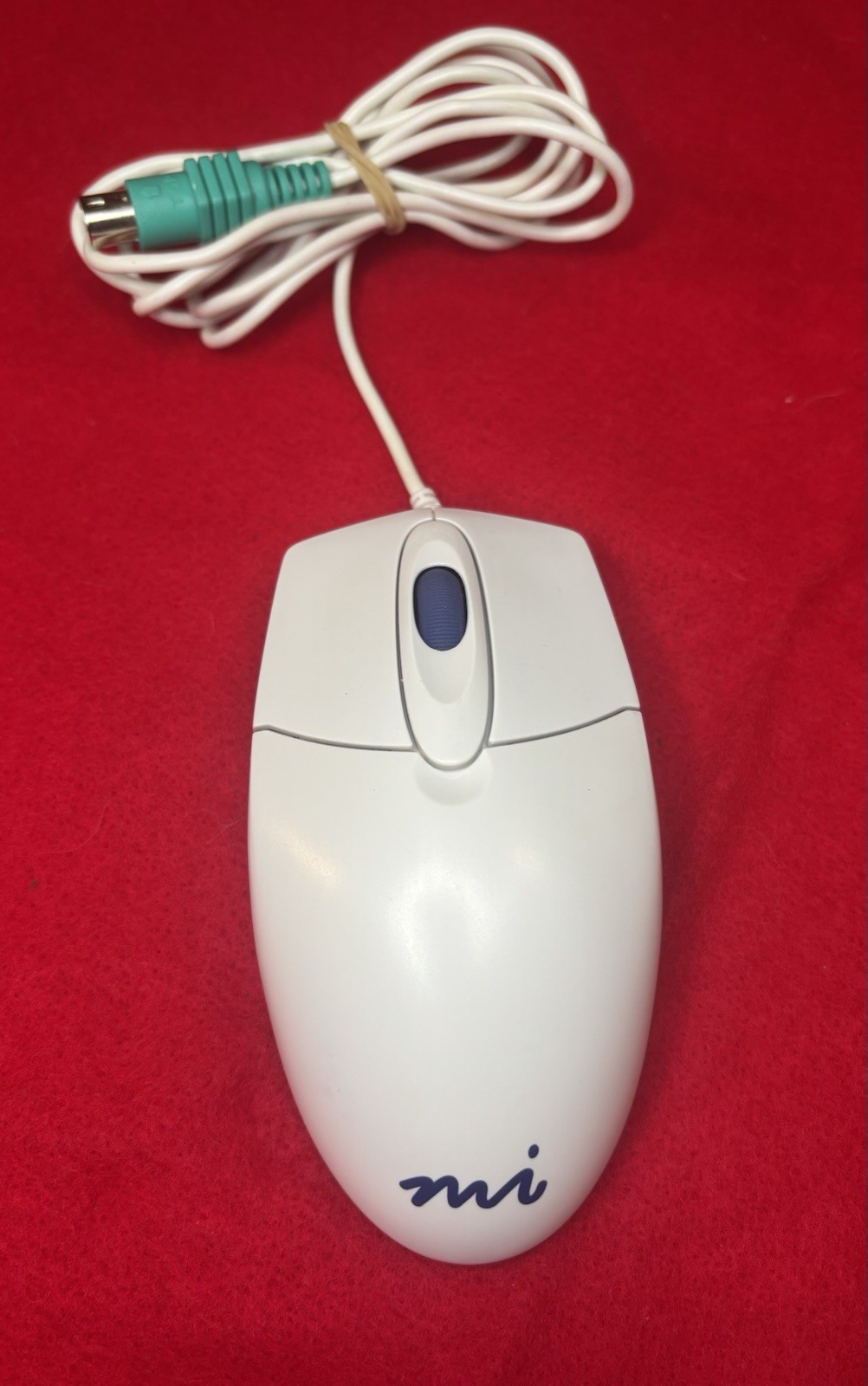Vintage Wired PS/2 Optical Mouse Genuine Mi (PD430P)