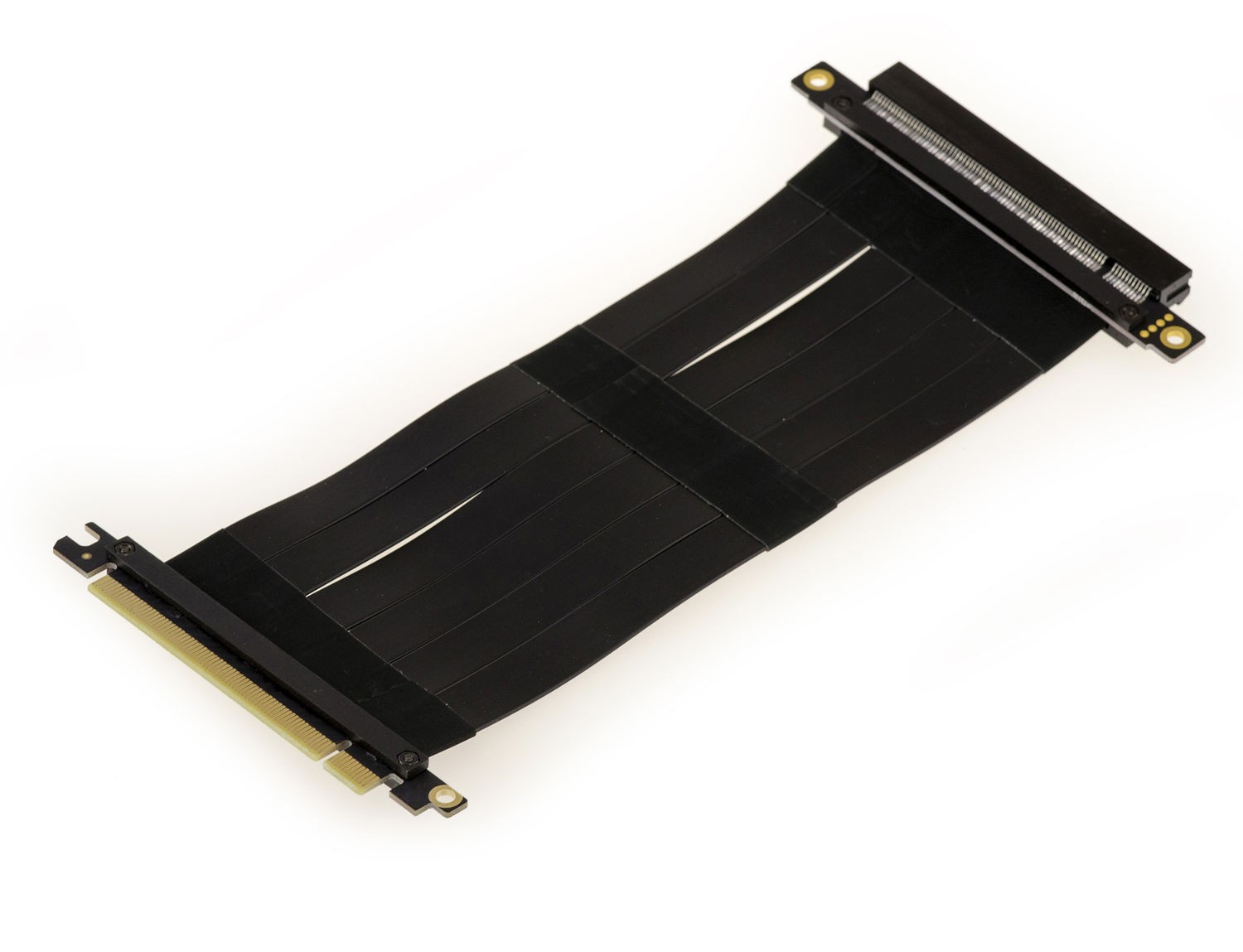 Riser PCI EXPRESS 16X - PCIe 3.0 3.1 4.0 - Isolated - Connection 180°