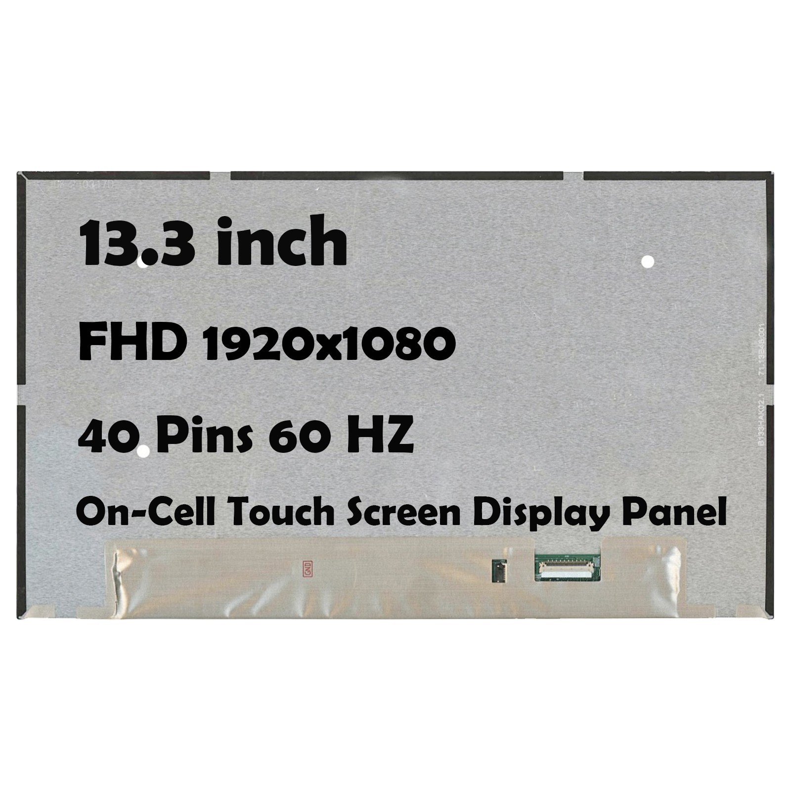 13.3" B133HAN06.3 HW0B 1920x1080 40 Pins LCD On-Cell Touch Screen Display Panel
