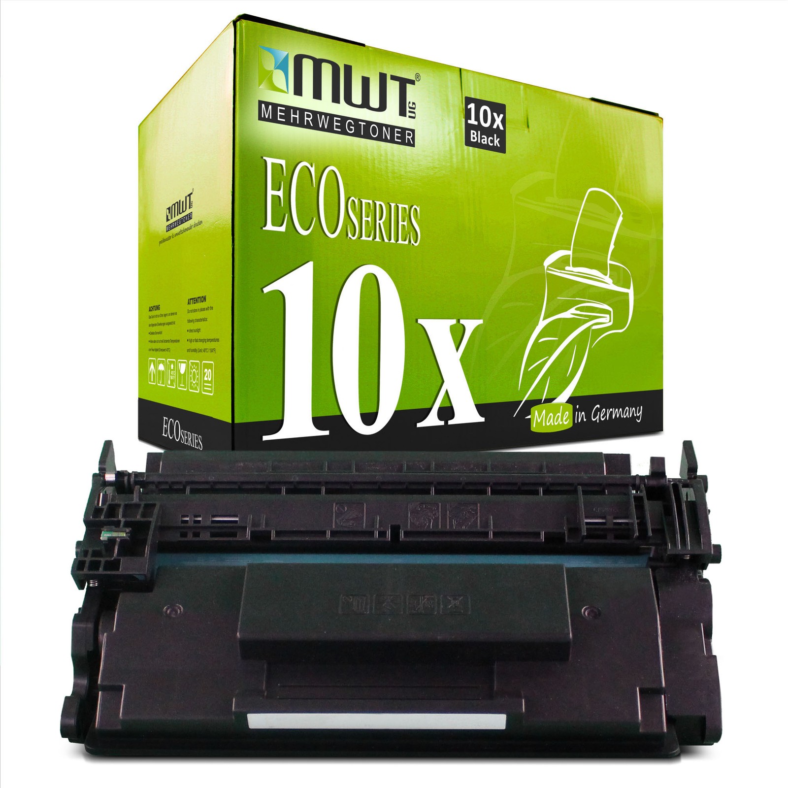 10x MWT Eco Toner XXL CRG041H for Canon I-Sensys MF-522X MF-525DW MF-525X