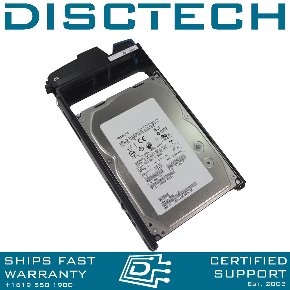 Hitachi AMS DF-F800-AKH450 2000 Series 450GB 15K SAS Hard Drive Kit