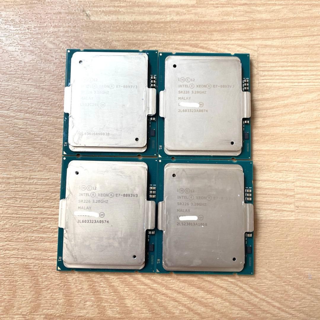 Intel Xeon E7-8893V3 SR226 3.20GHz 4 Units CPU Processor Bundle Tested