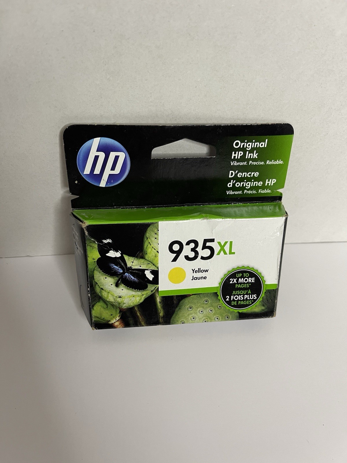 HP 935XL High Yield Original Ink Cartridge, Yellow (C2P26AN) Exp 08/2023
