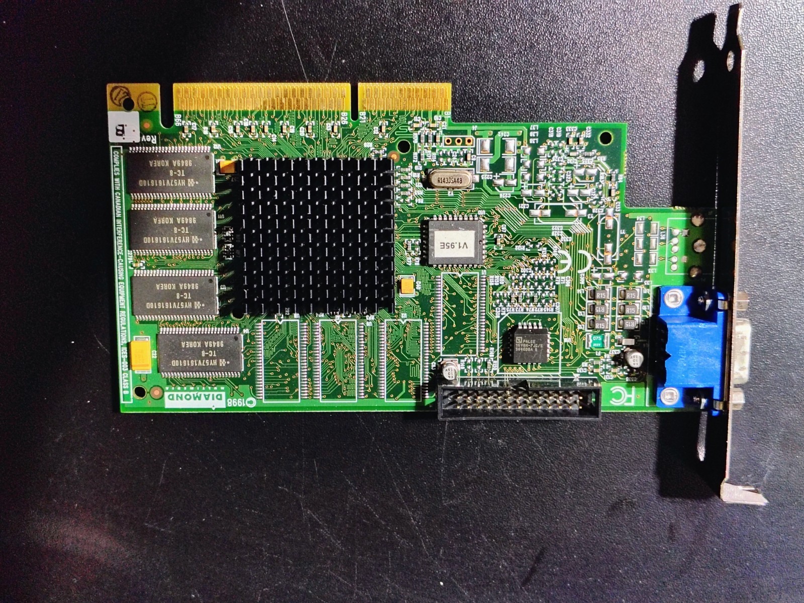 Diamond Multimedia Viper V550 AGP 8MB SDRAM Graphics Card NVIDIA RIVA TNT
