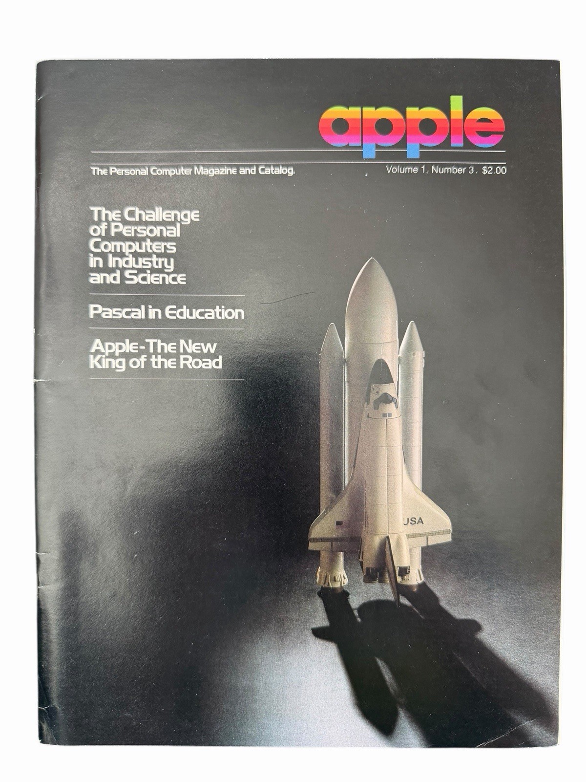 Vintage 1979 APPLE PERSONAL COMPUTER Magazine and Catalog VOLUME 1 Number 3