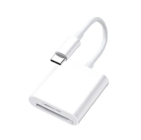 100x TF/SD Card Adapter Camera Reader for iPad iPhone 15 16 17Promax X Xs LOT