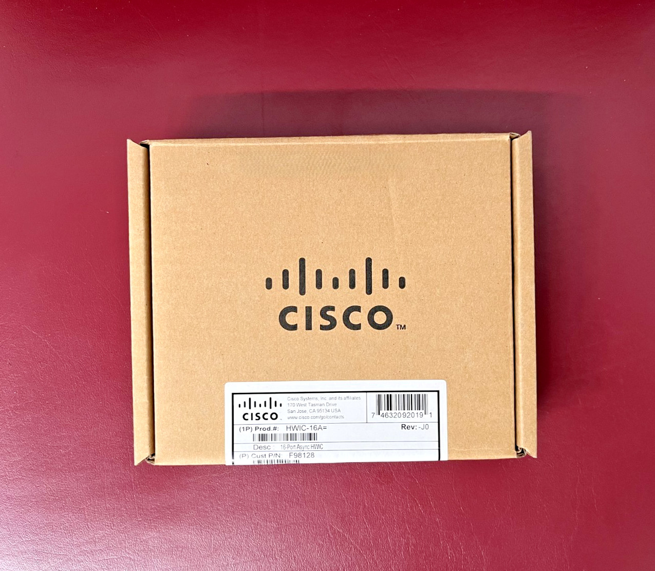 Cisco HWIC-16A 16-Port Async High-Speed WAN Interface Card – Open Box