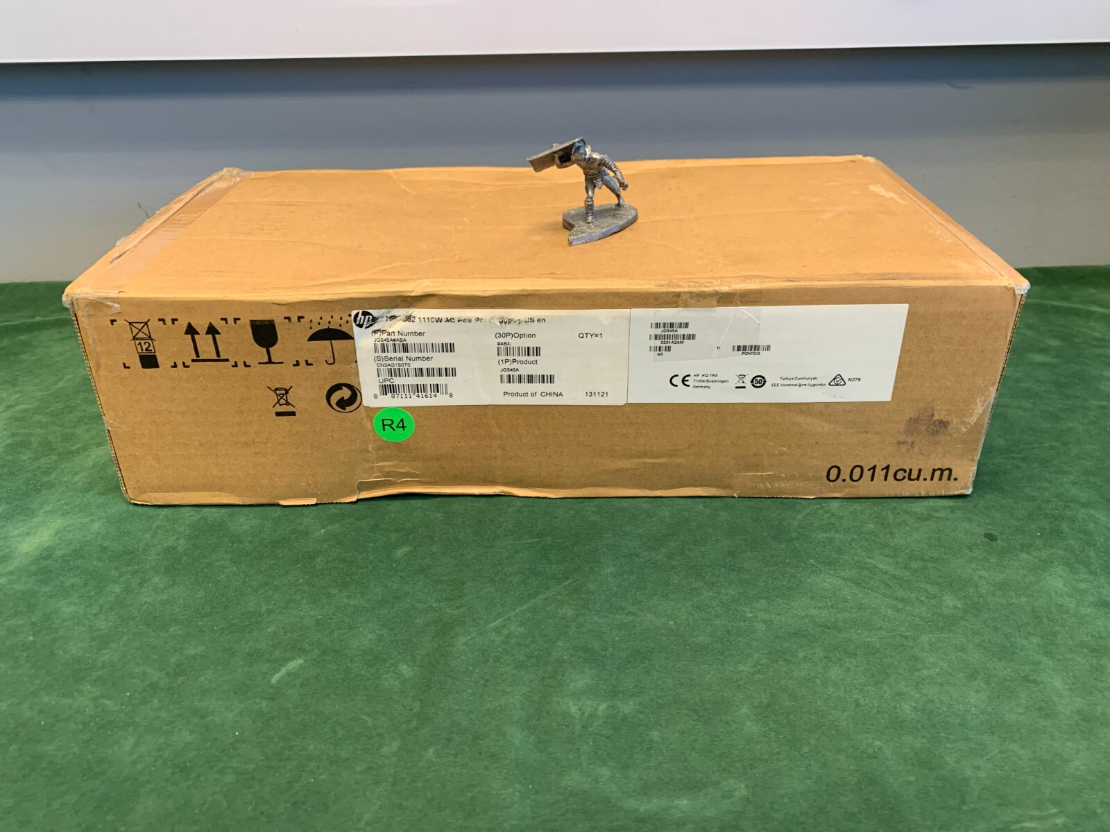 HP  JG545A (HPE X362 1110W 115-240VAC TO 56VDC POE POWER SUPPLY)