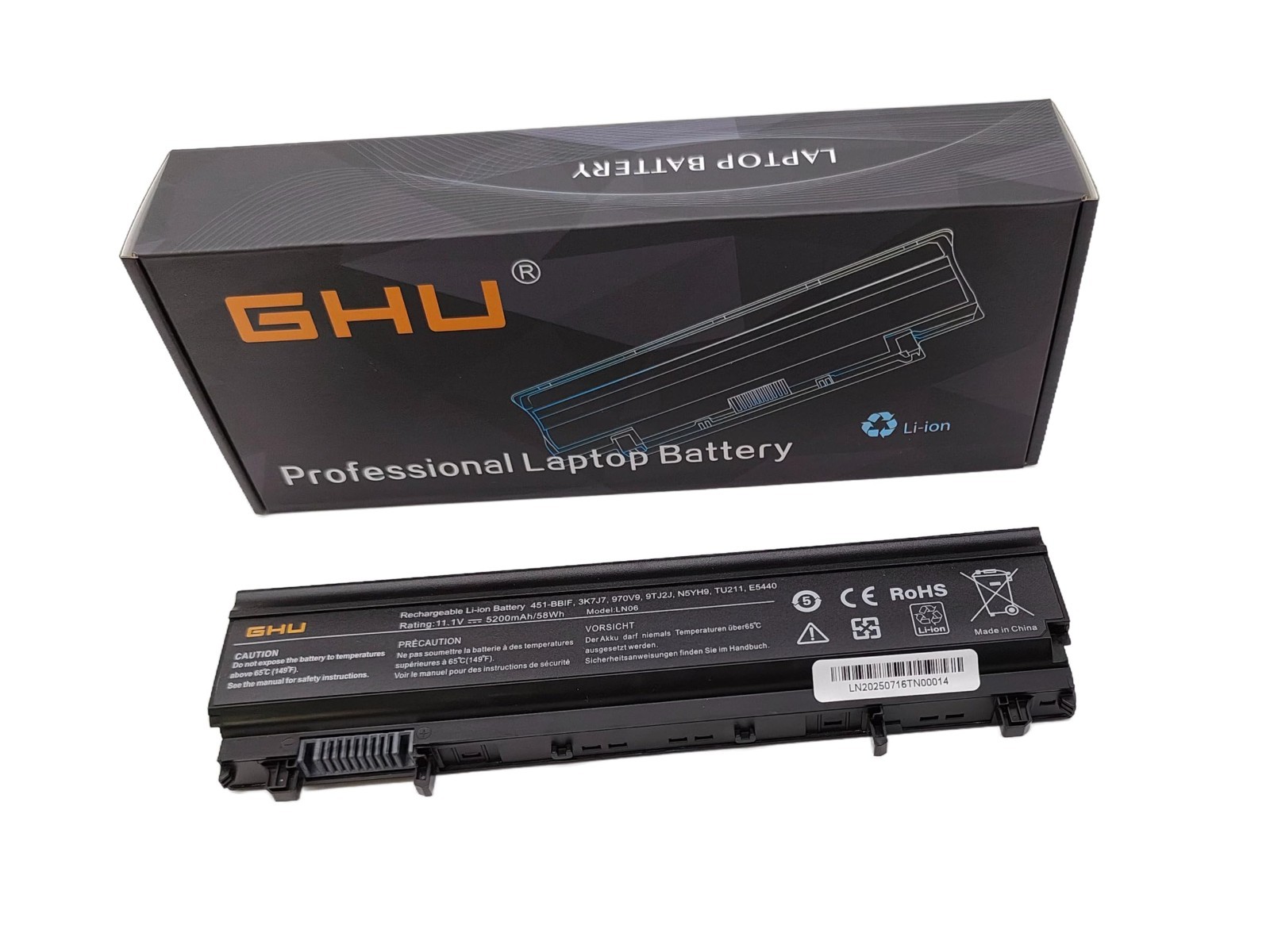 58Wh Battery Replacement for Dell Latitude E5540 E5440, Compatible 0K8HC 1N9C0 C