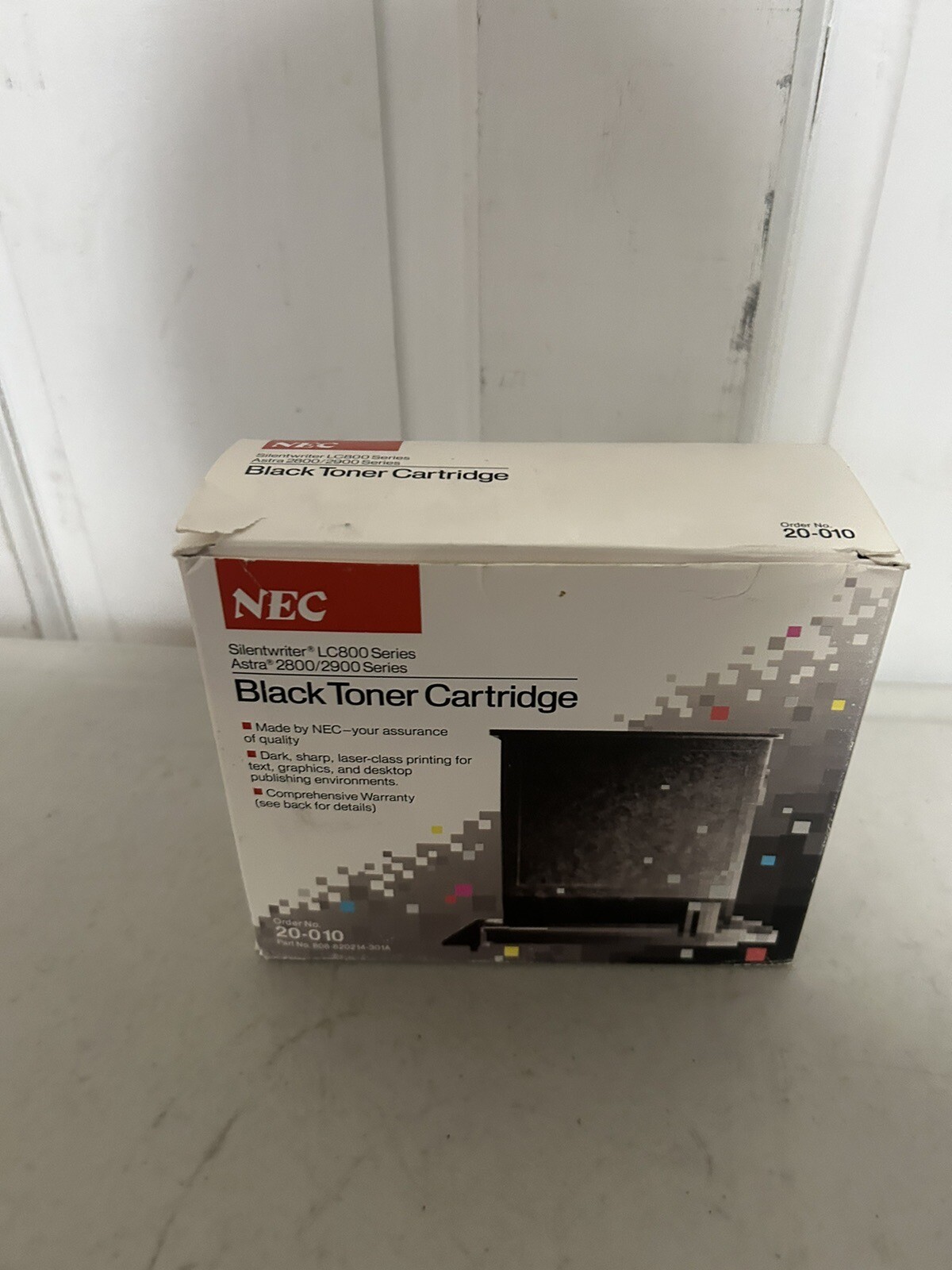 Genuine NEC 20-010 Silentwriter LC800 Astra 2800 2900 Black Toner Cartridge #2