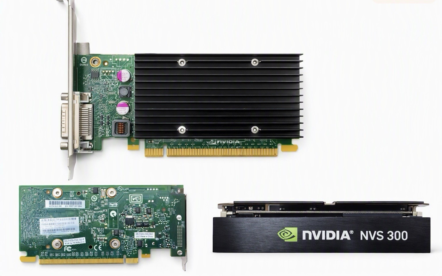 PNY NVIDIA NVS 300 x1 Display Card VCNVS300X1-PB