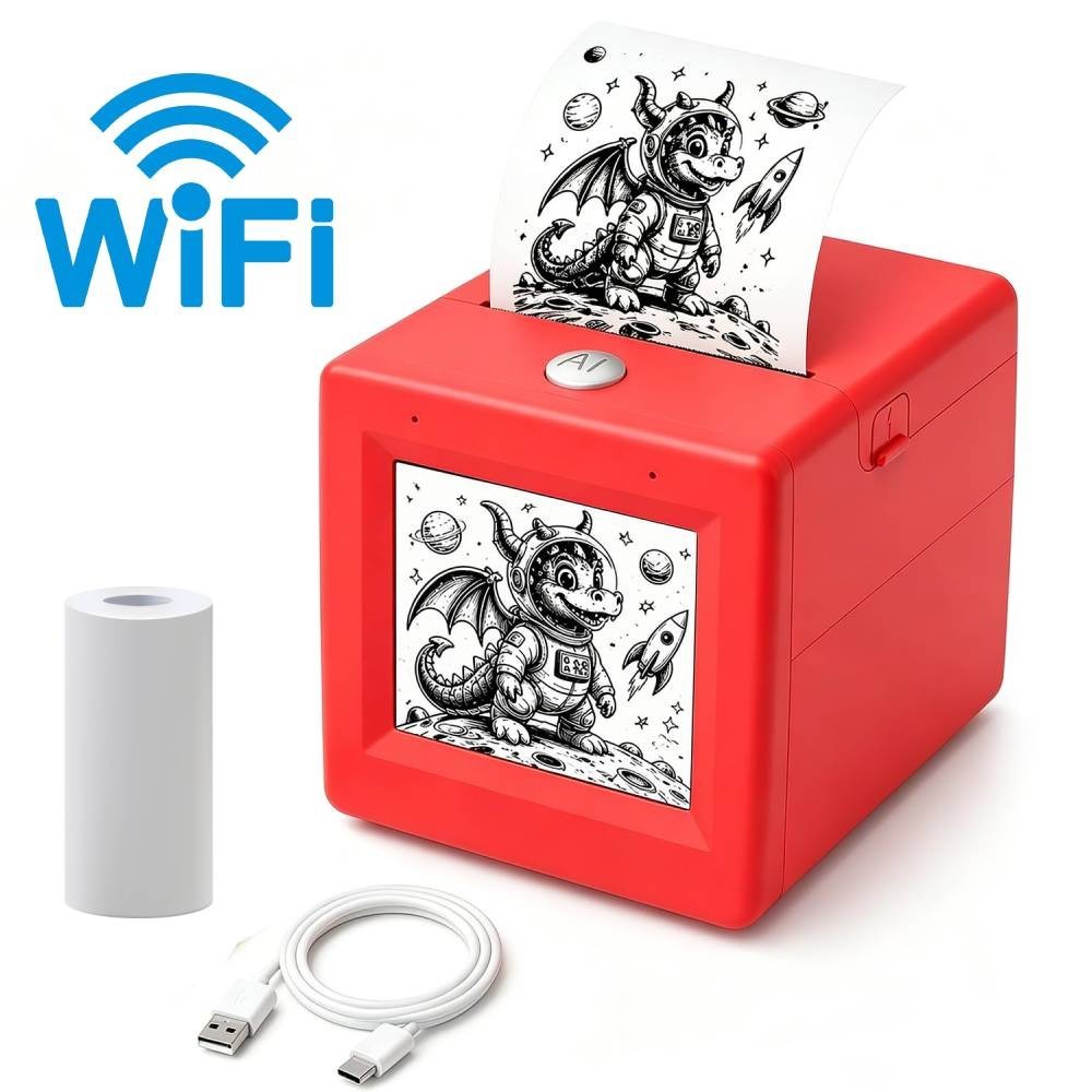 Portable AI Mini Thermal Printer