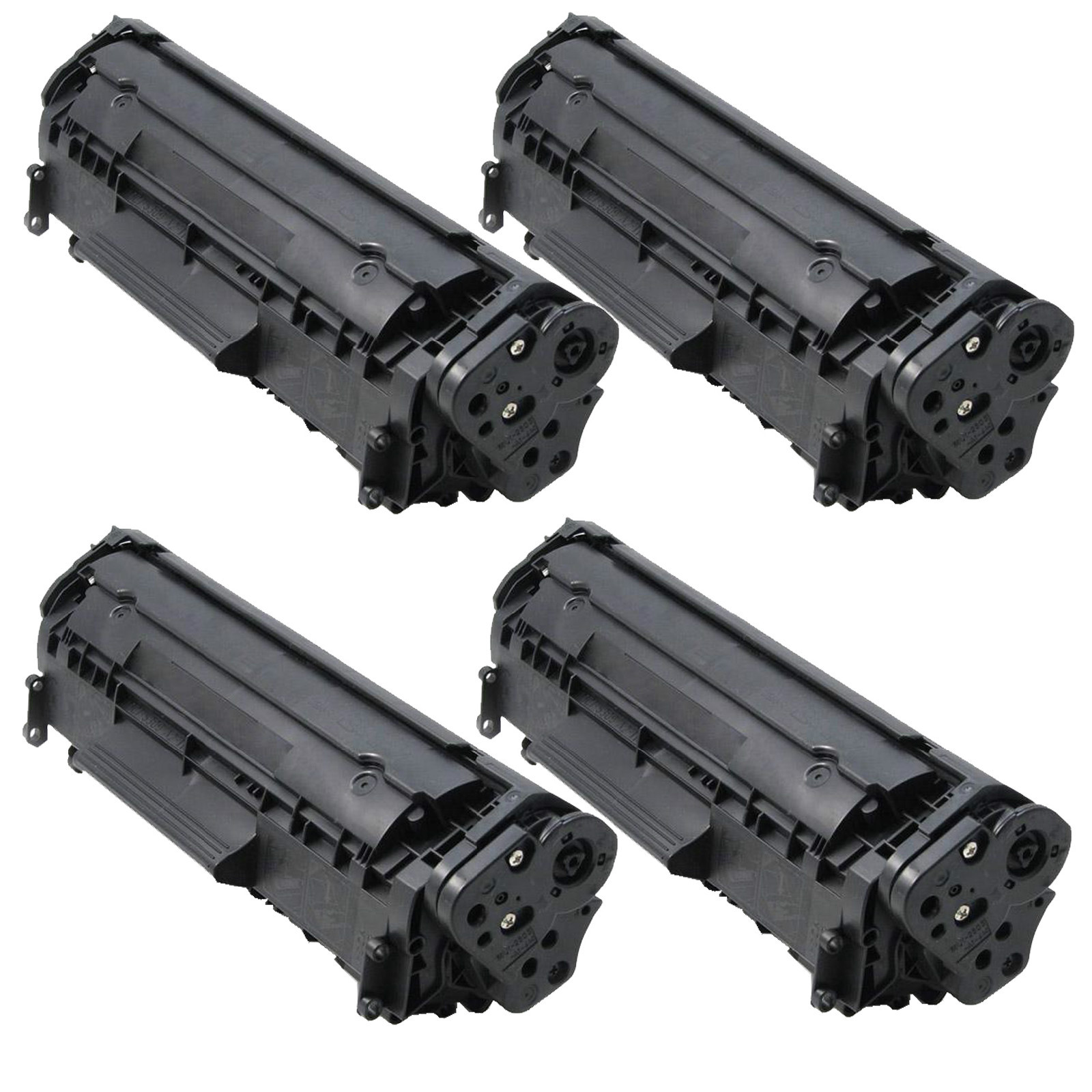 4PK Q2612A 12A Toner Cartridge Fits HP Laserjet 3015 3020 3030 3050 3052 3055