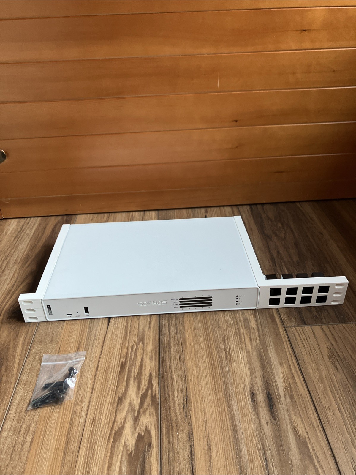 XGS 128 Rack Mount Ears Kit w/ Keystone for Sophos Firewall Model XGS128 XGS128W