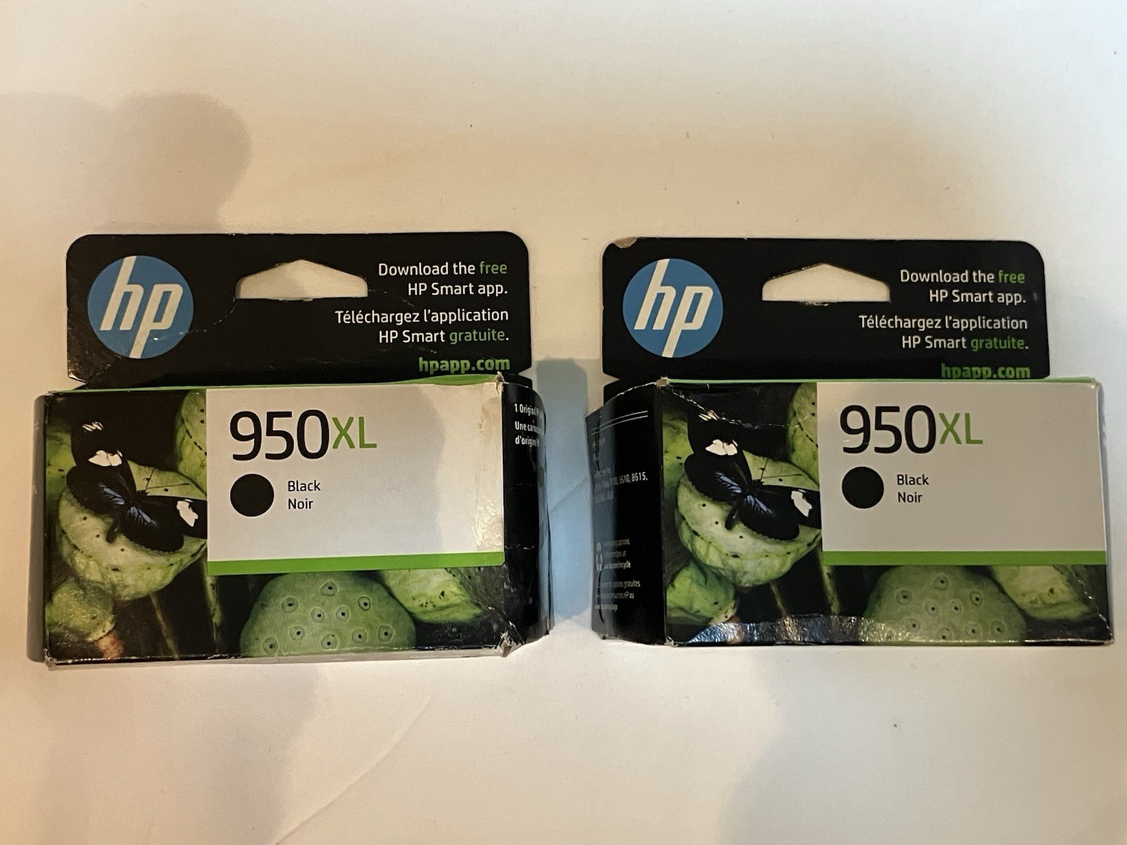 *NEW* GENUINE HP 950XL BLACK INKS (CN045AN-QTY 2) HIGH YIELD **EXP DATE 5/27**