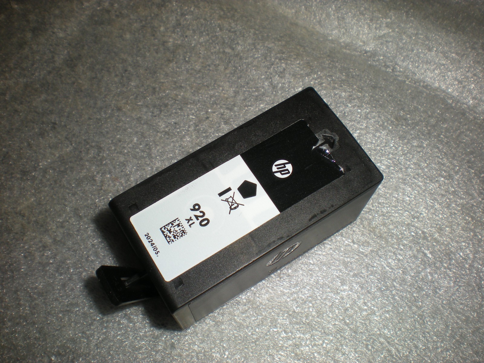 OPENED NEW HP 920XL Black Ink Cartridge GENUINE EXP 2024/05