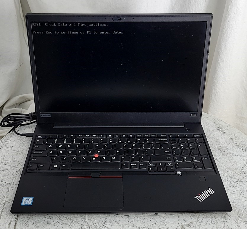 Lenovo ThinkPad E590 20NB001JUS Laptop Core I5-8265U 1.6GHz 8GB 256GB SEE NOTES