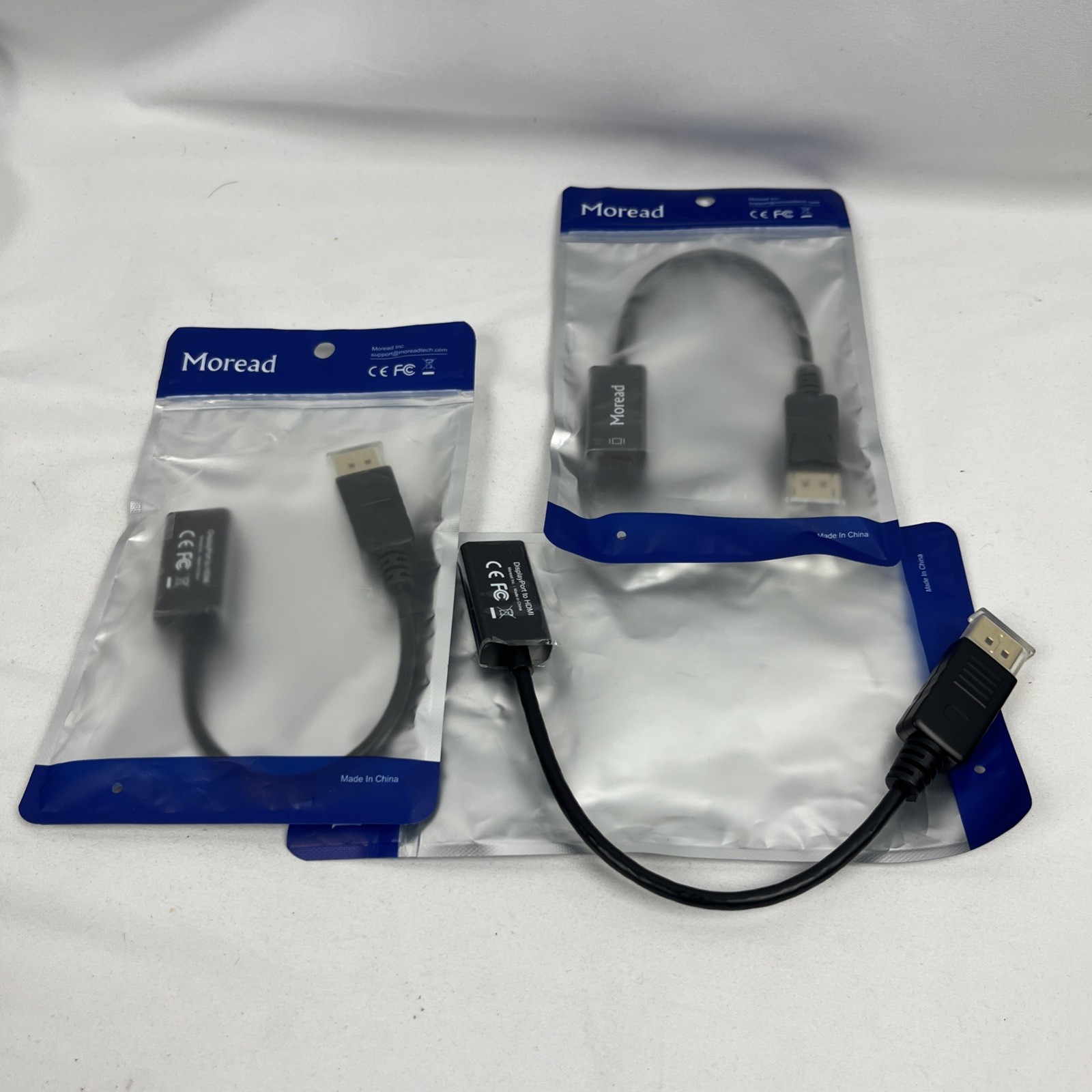 Moread Display Port To HDMI Lot Of 3 