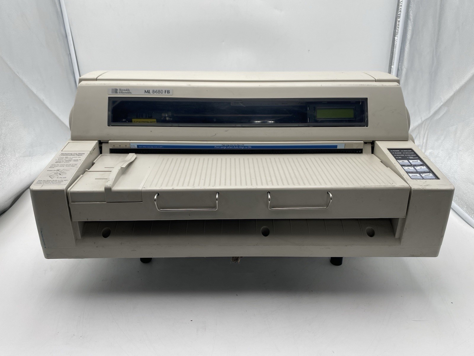 Okidata Microline / Reynolds&Reynolds 8480FB USB / Serial Dot Matrix Printer