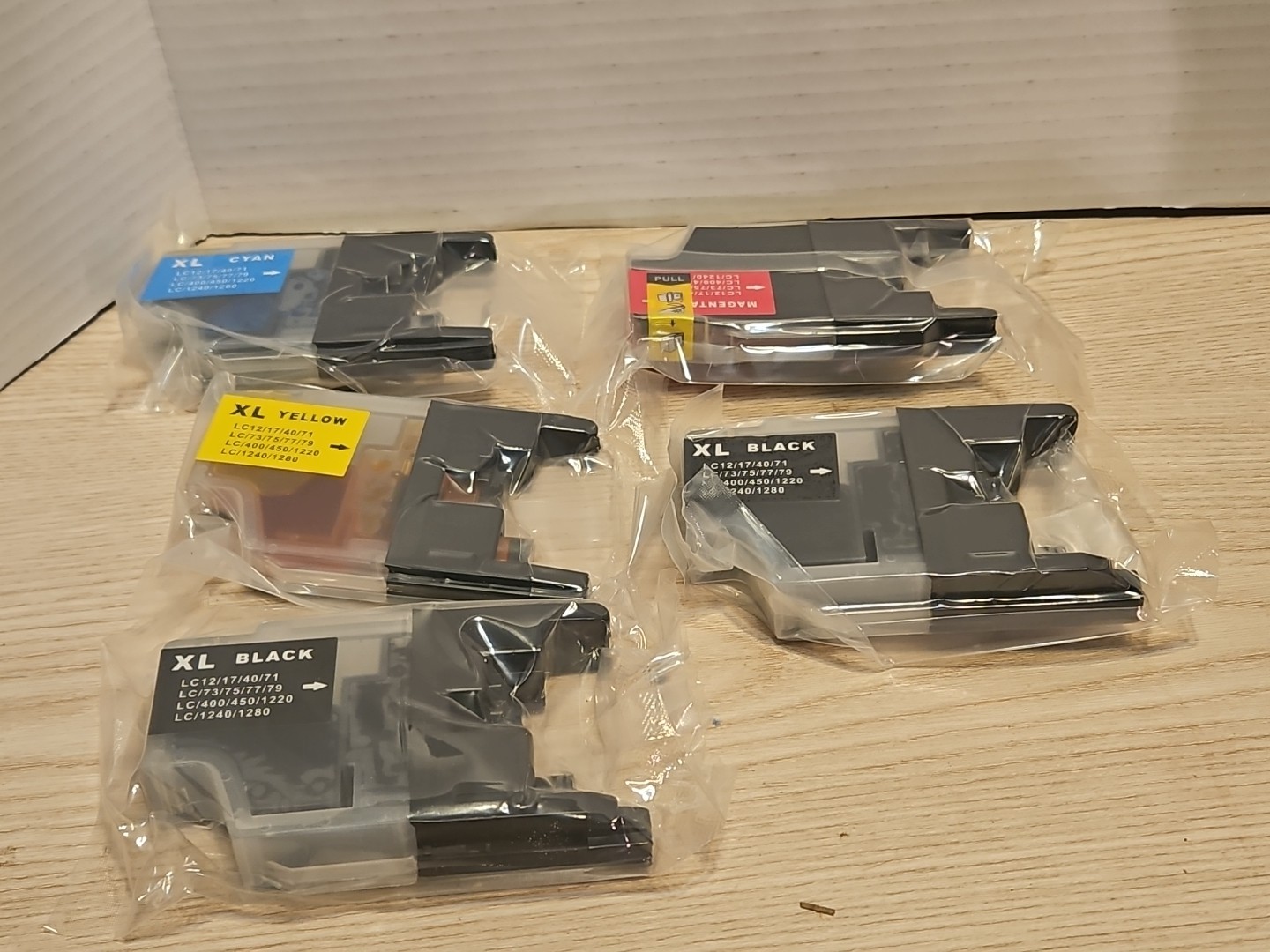 Brother Compatible Ink Cartridges LC12/40/71/73/75C/400/1220/1240 C Sealed XL