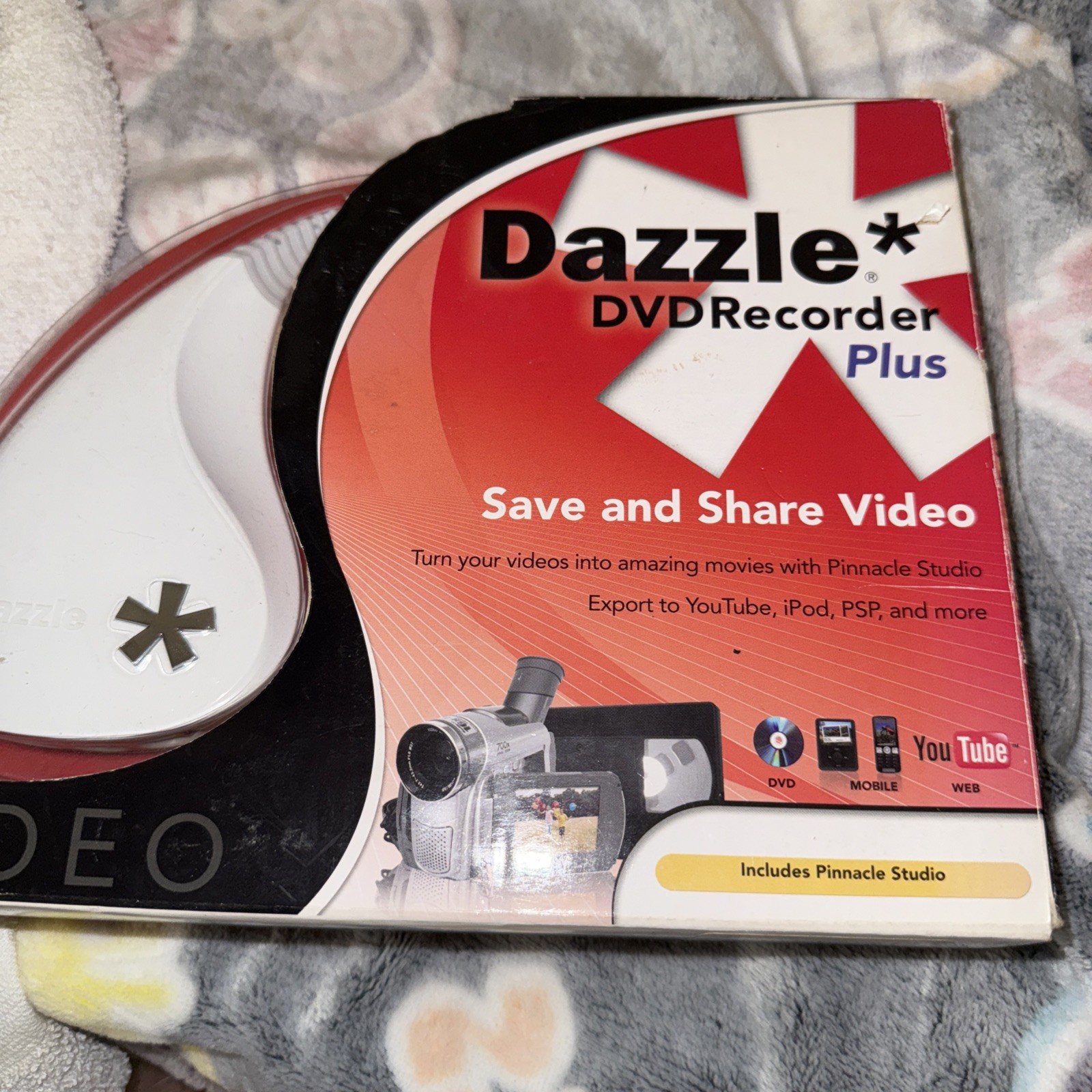 Pinnacle Dazzle DVD Recorder HD Capture Video From Devices  NIB