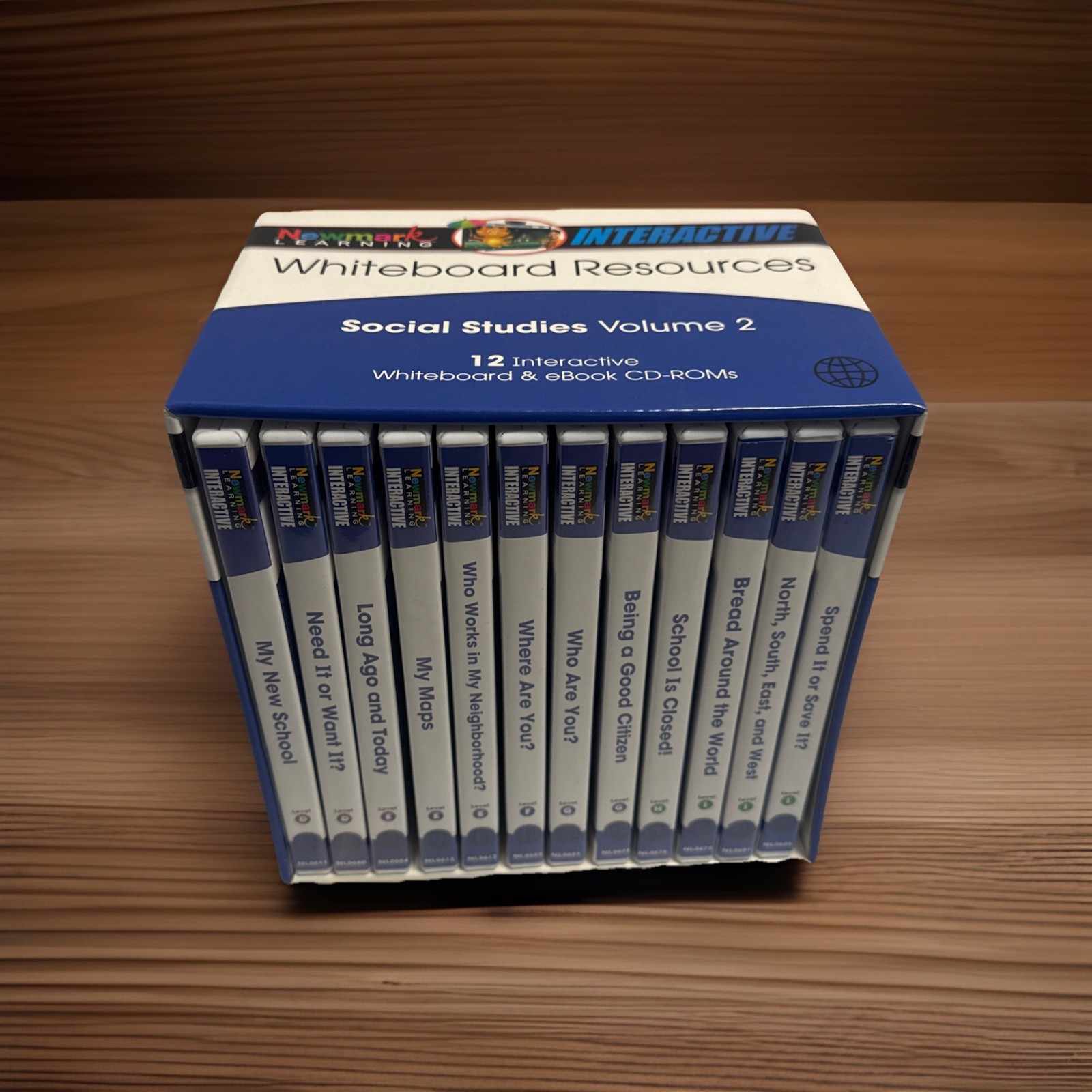 Newmark Learning Social Studies Volume 2 Interactive Whiteboard 12 CD-ROMs