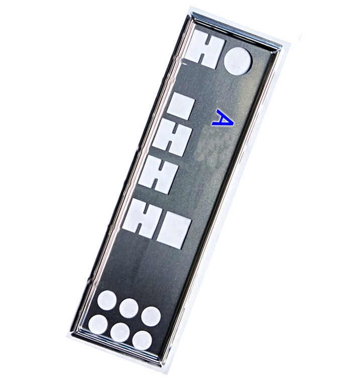 OEM I/O Shield For Foxconn Flaming Blade Motherboard Backplate IO