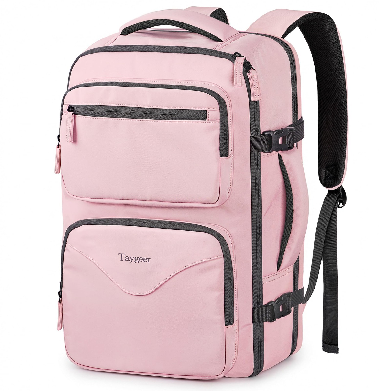 Taygeer 18 x 14 x 8 Inches Personal Item Bag, Travel Large, Amourpink