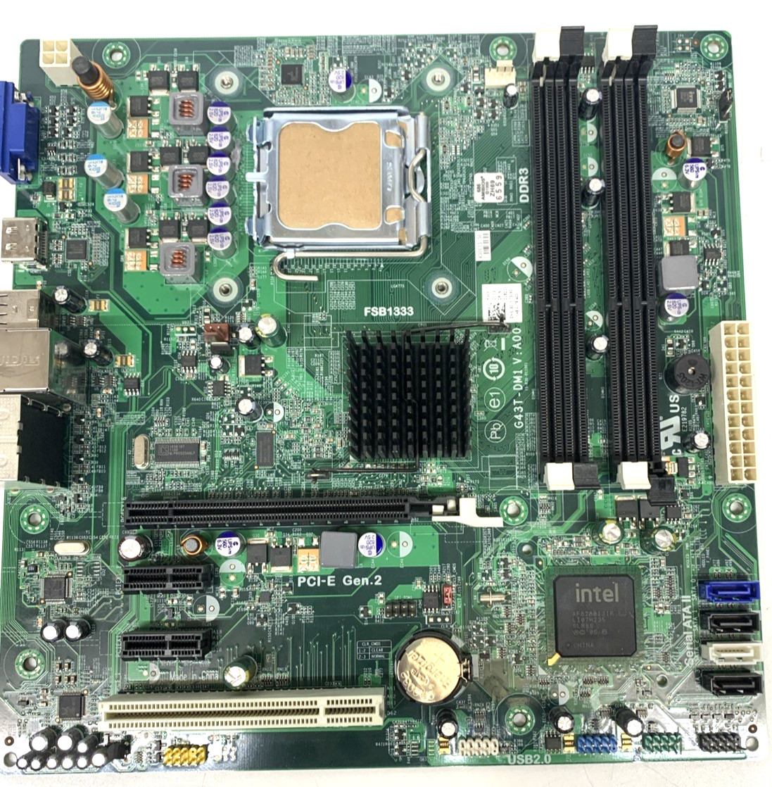 Dell 18D1Y 018D1Y Inspiron 560 MT Motherboard, MicroATX LGA775, G43T-DM1