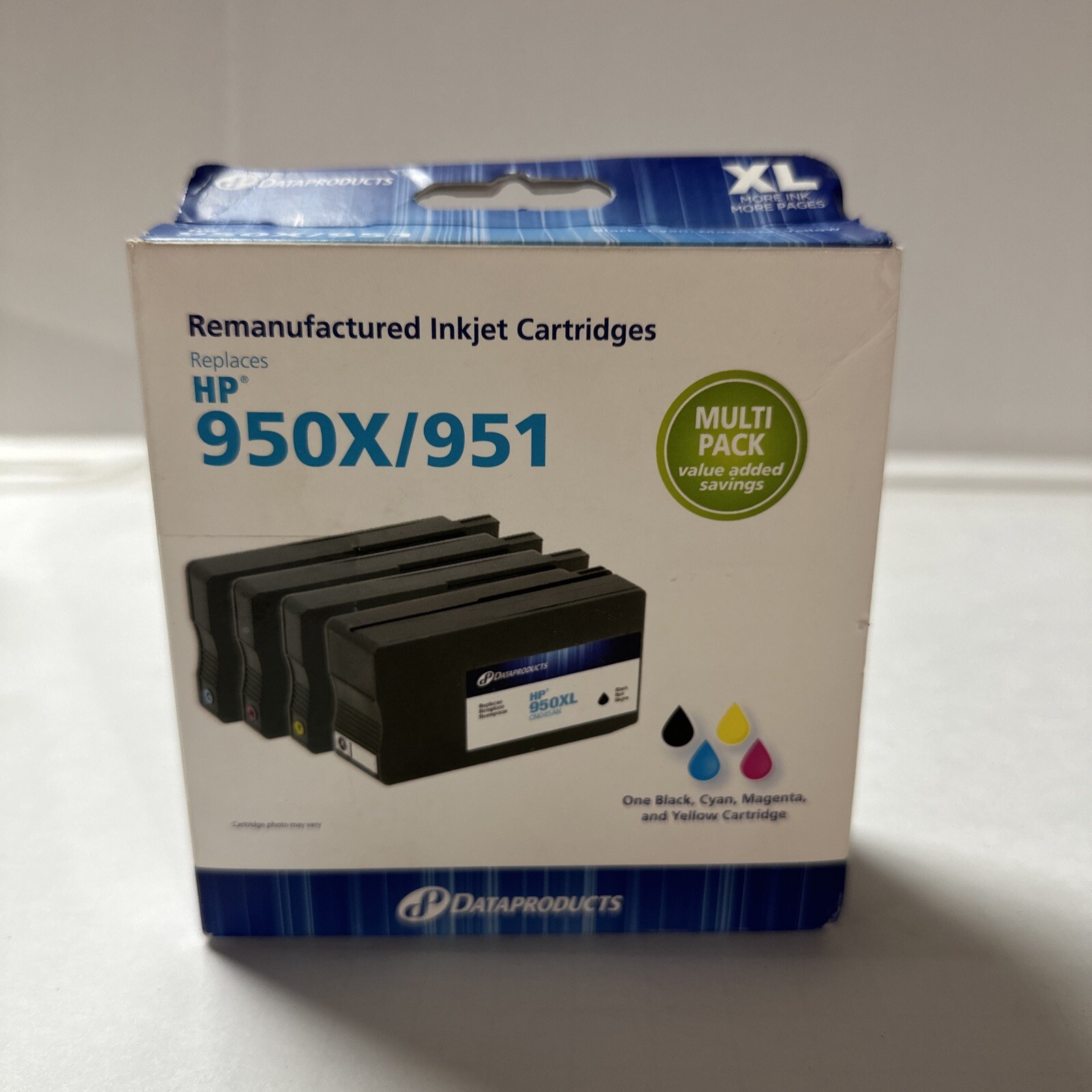 Dataproducts Remanufactured Inkjet Cartridges HP 950X/951 Black/C/Y/M Compatible