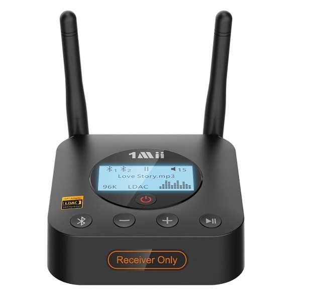 1Mii B06Pro+ Bluetooth 5.3 Audio Receiver LDAC aptX HD LCD Optical 