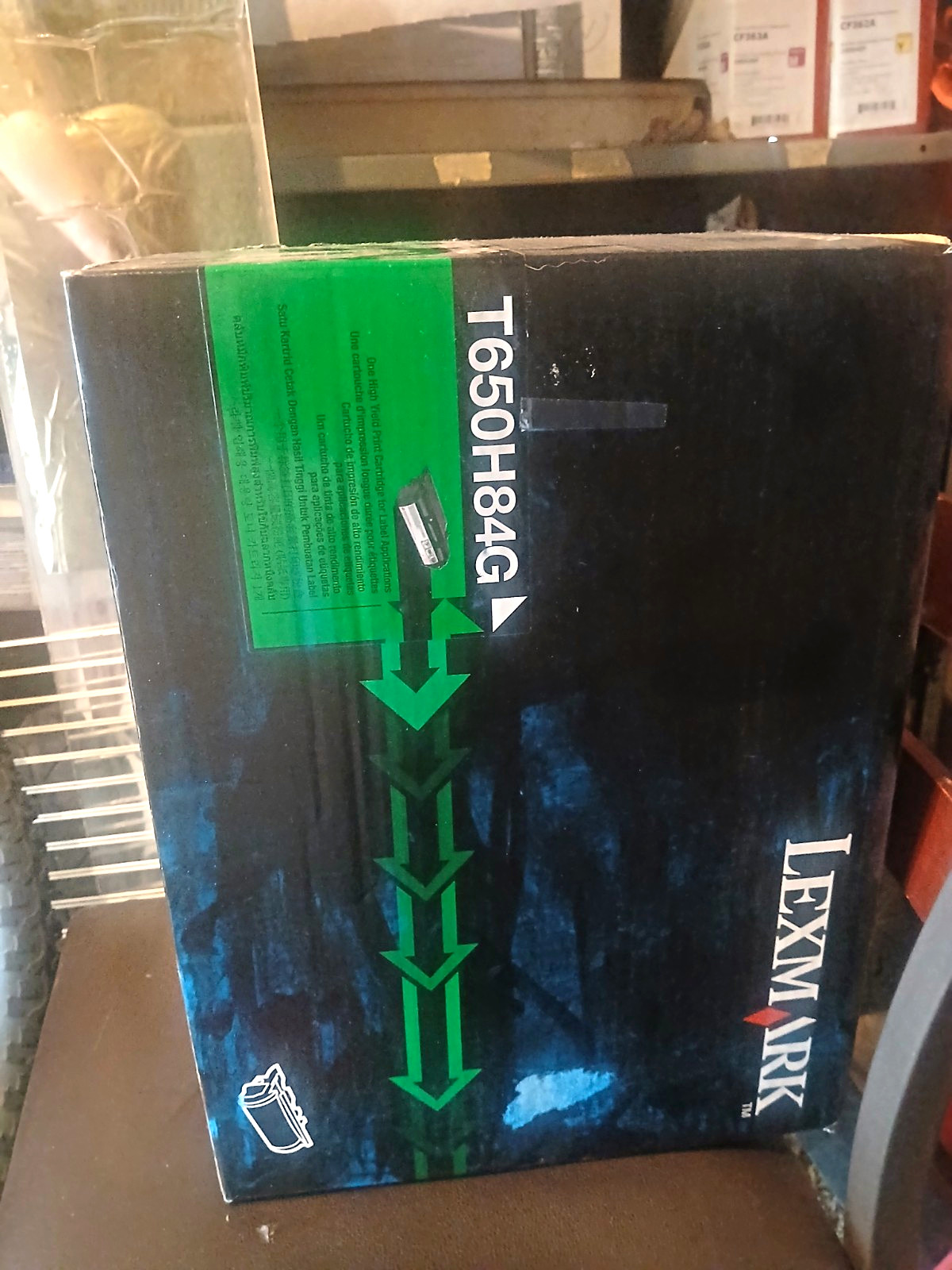 Lexmark T650H84G High Yield Black Laser Toner for T650 T652 T654 T656