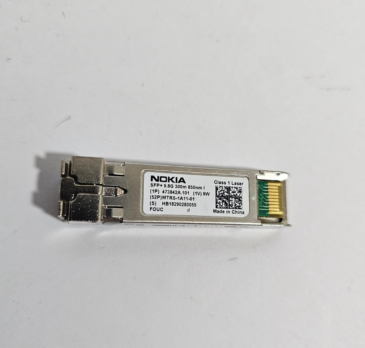 Nokia 473842A.101 10Gb SFP+ SR 300m 850nm MM MTRS-1A11-01