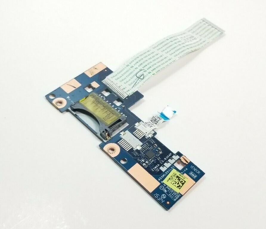 TOSHIBA SATELLITE C55D-B5385 TOUCHPAD CARD READER BOARD W/ CABLE LS-B304P -