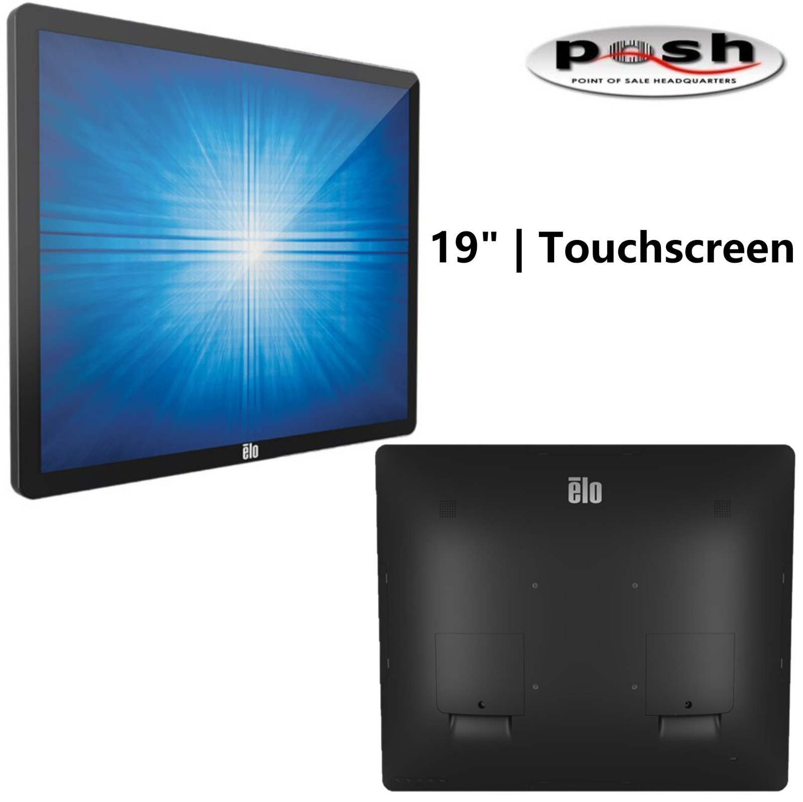 NEW - Elo ET1902L-2UWA-0W-MTBLPF-NS-2DB-RBUR (E867363) 19" PCAP Touch Display