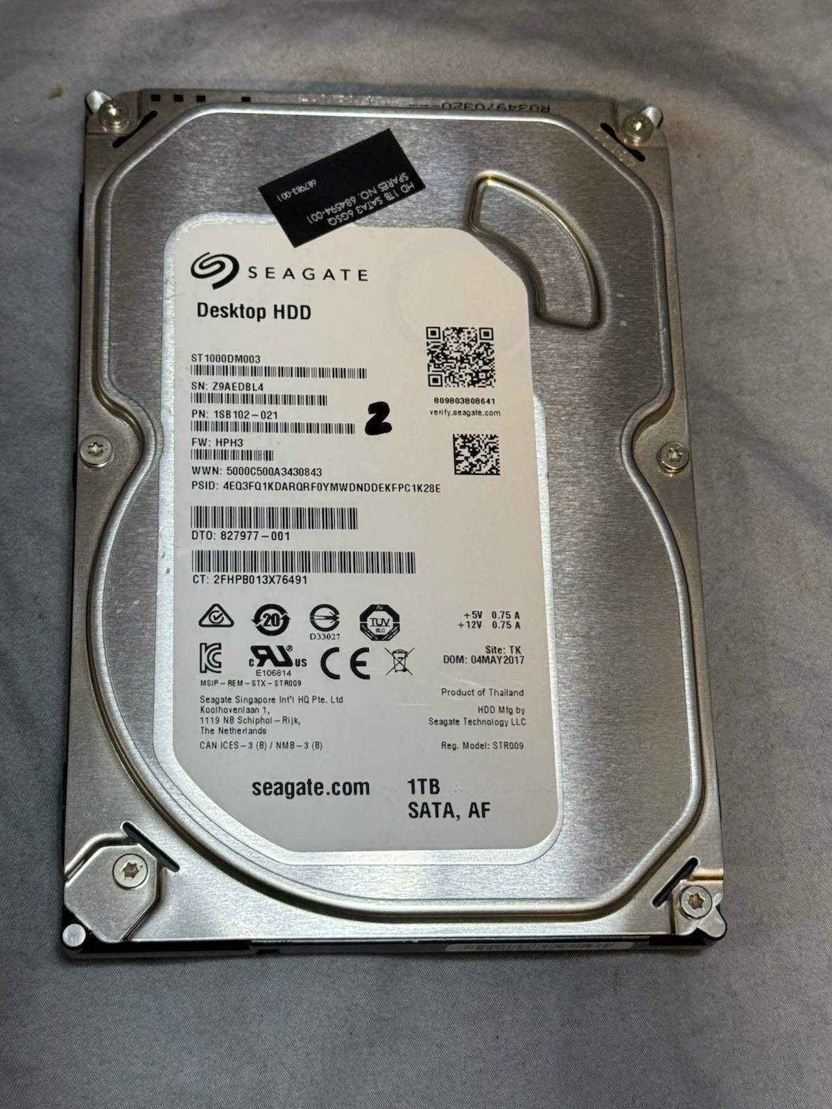Seagate Barracuda 1TB 7200RPM SATA 6Gb/s Desktop Hard Drive ST1000DM003 Tested