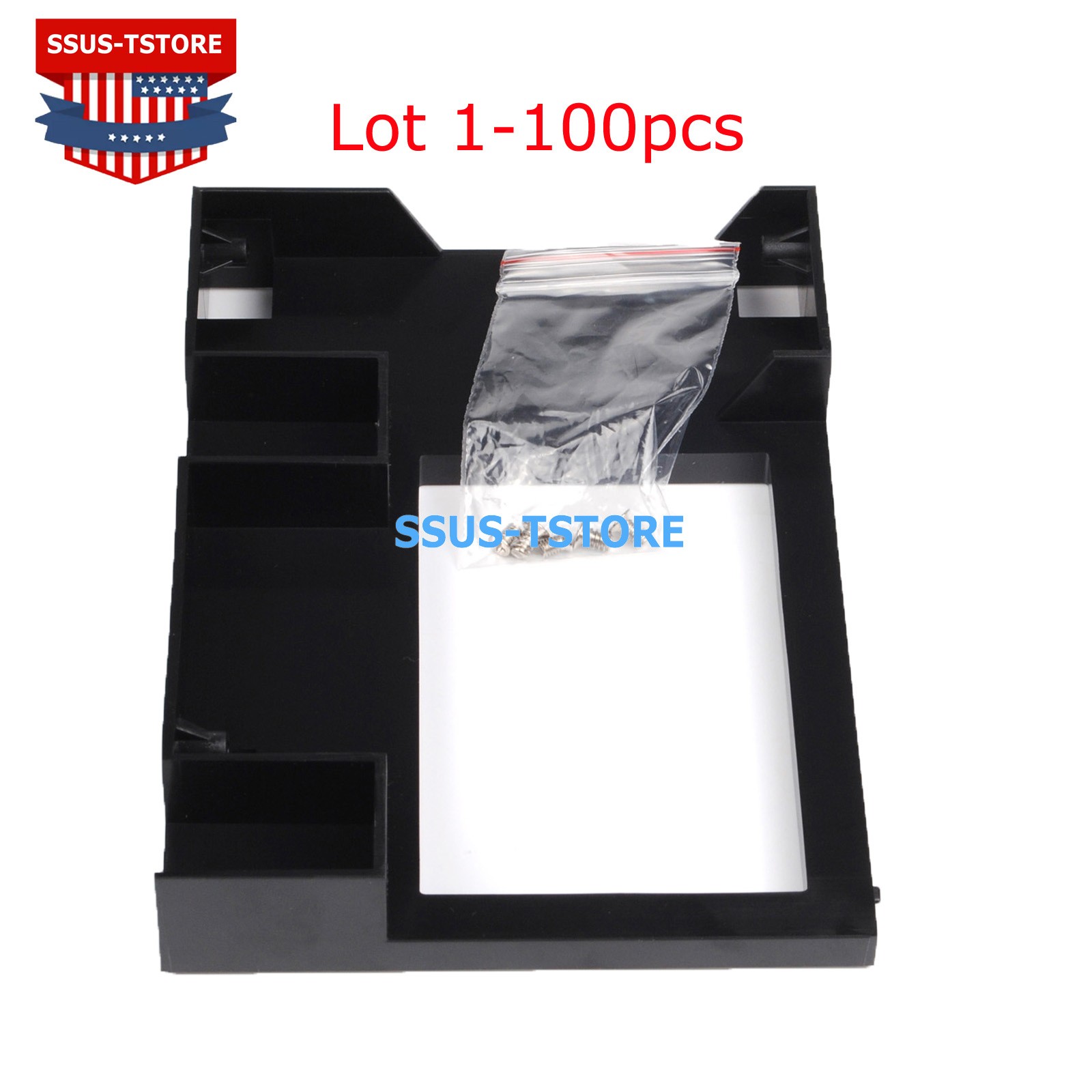 Lot 2.5" to 3.5" HDD Tray Adapter 661914-001 for HP G8 G9 651314-001 774026-001