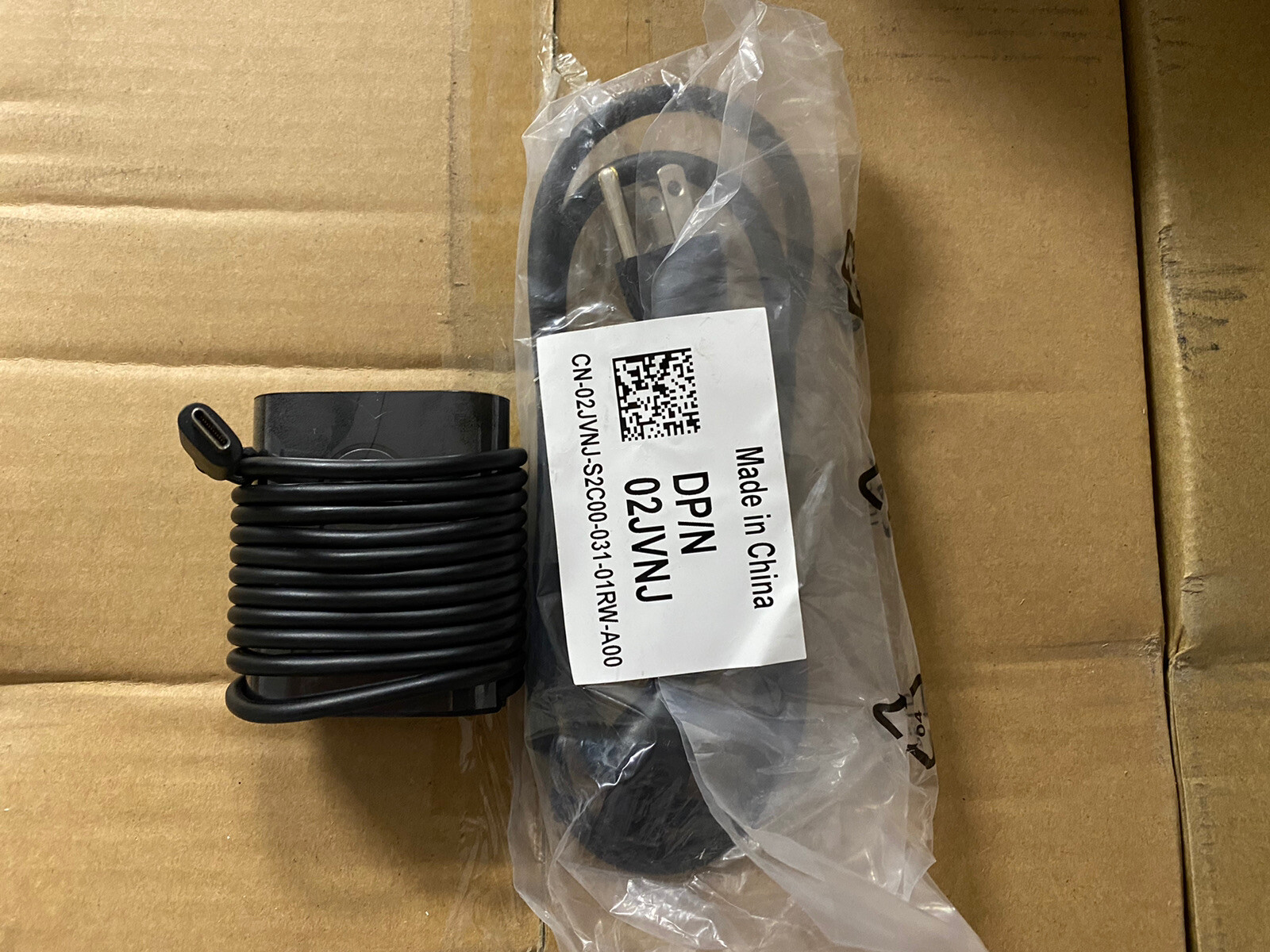 QTY (5) NEW Genuine DELL 30W USB Type-C AC Adapters  F17M7, RDYGF, 02CR08