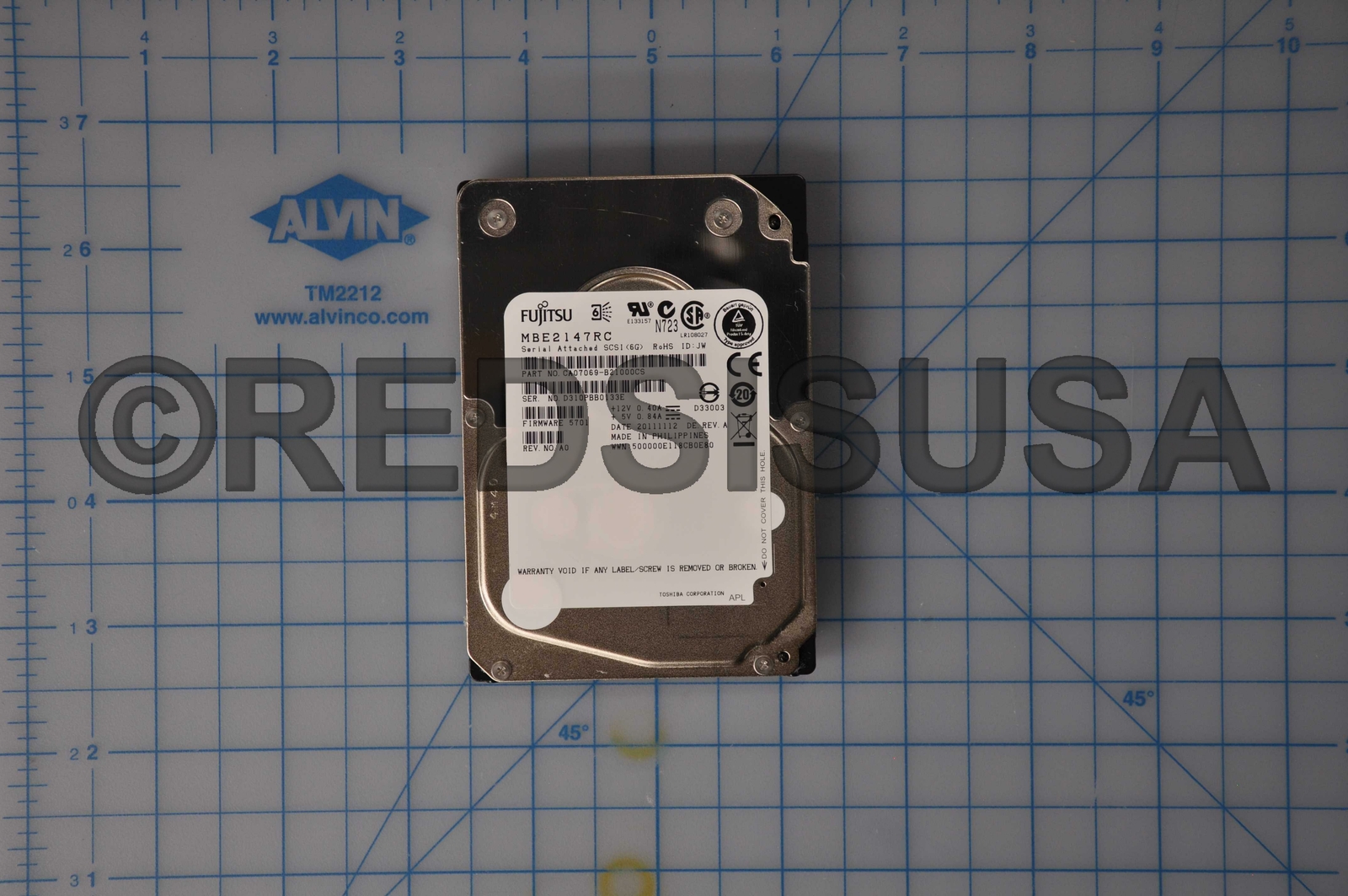 Dell W328K 146GB 2.5" SAS2 6GB/s 15K 16MB HDD MBE2147RC